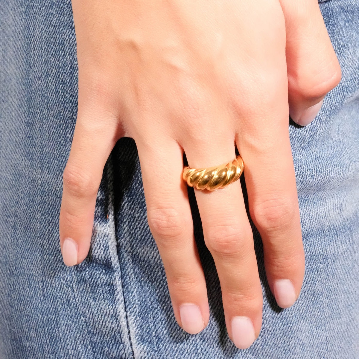 BAGUE CROISSANT